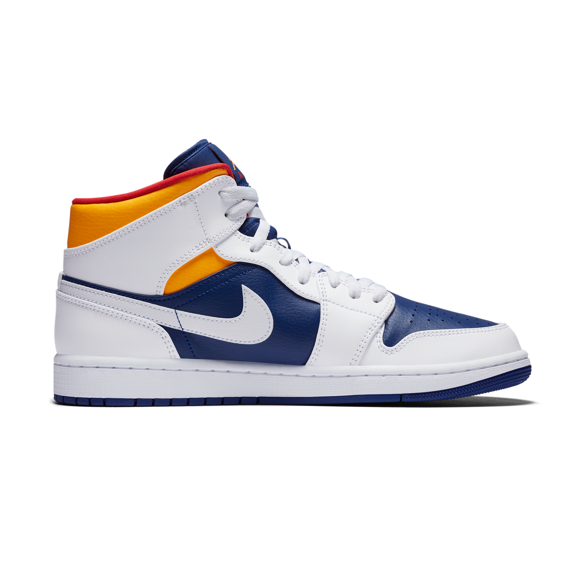 Jordan 1 Mid Royal Blue Laser Orange