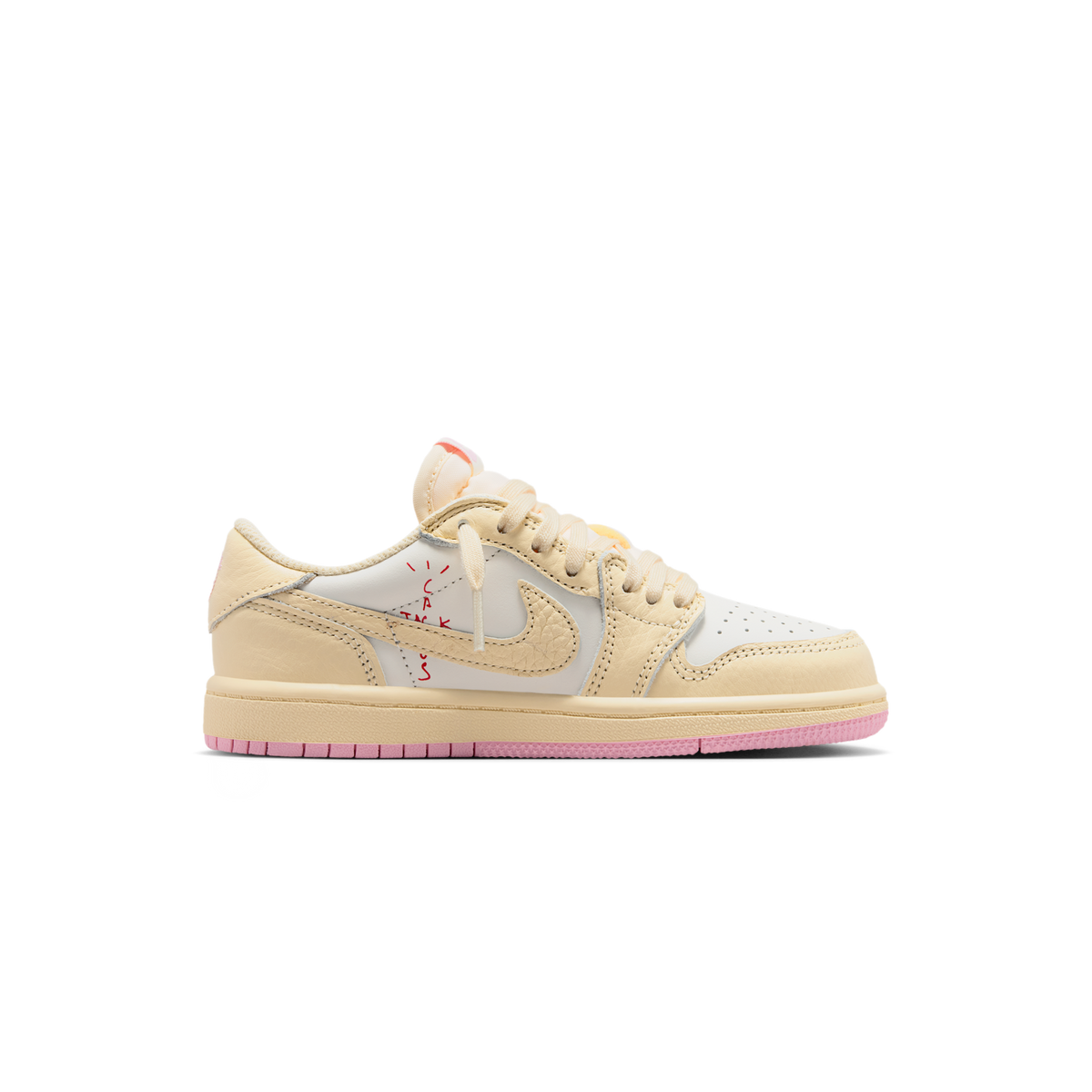 Jordan 1 Retro Low OG SP Travis Scott Shy Pink (PS)