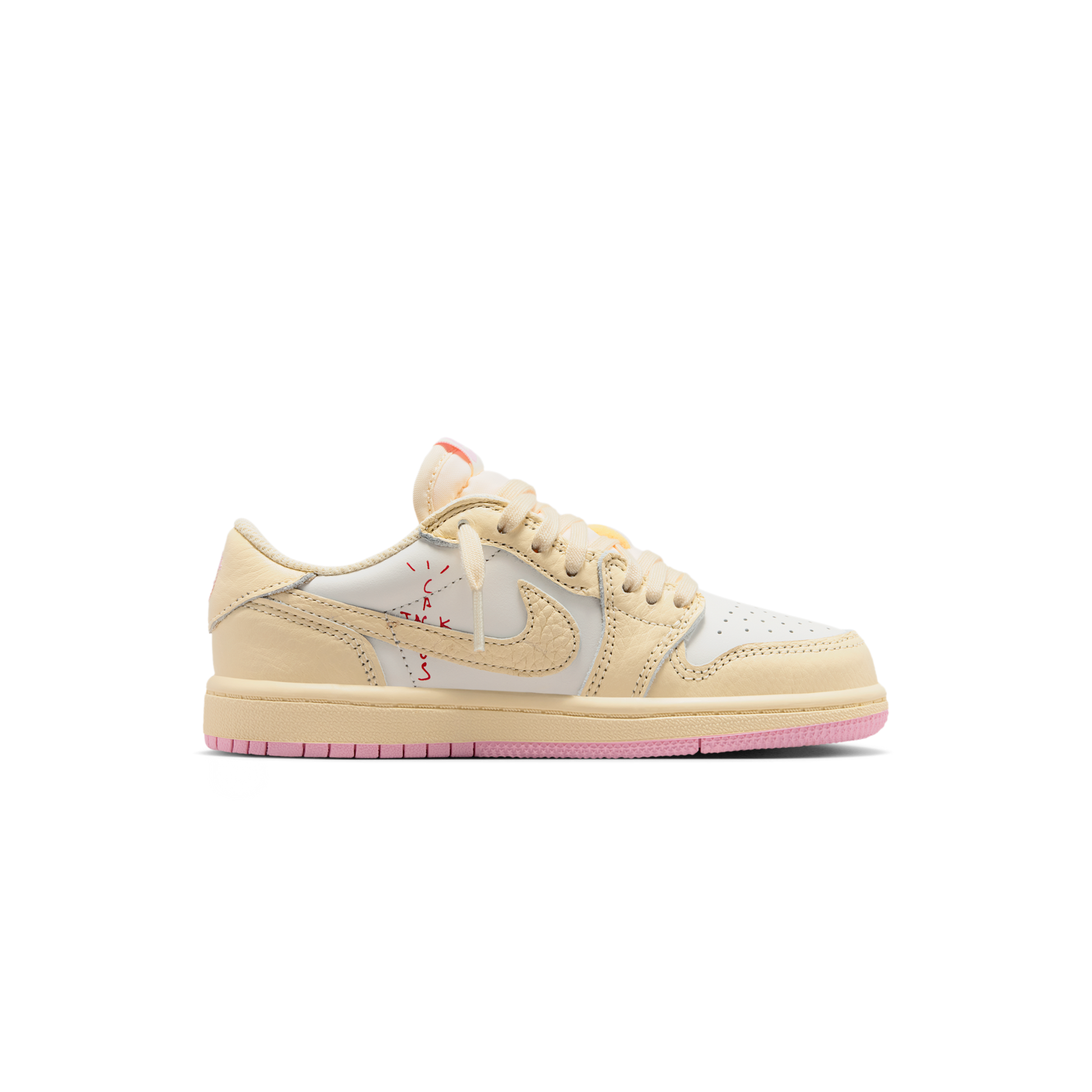 Jordan 1 Retro Low OG SP Travis Scott Shy Pink (PS)
