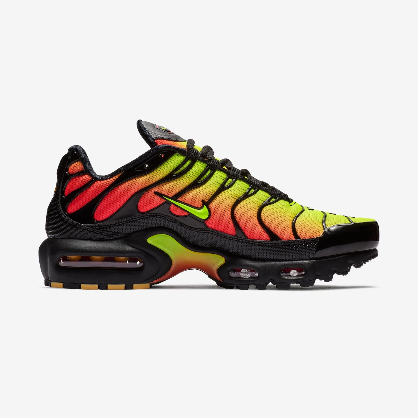 Nike Air Max Plus Black Volt Solar Red (Women's)