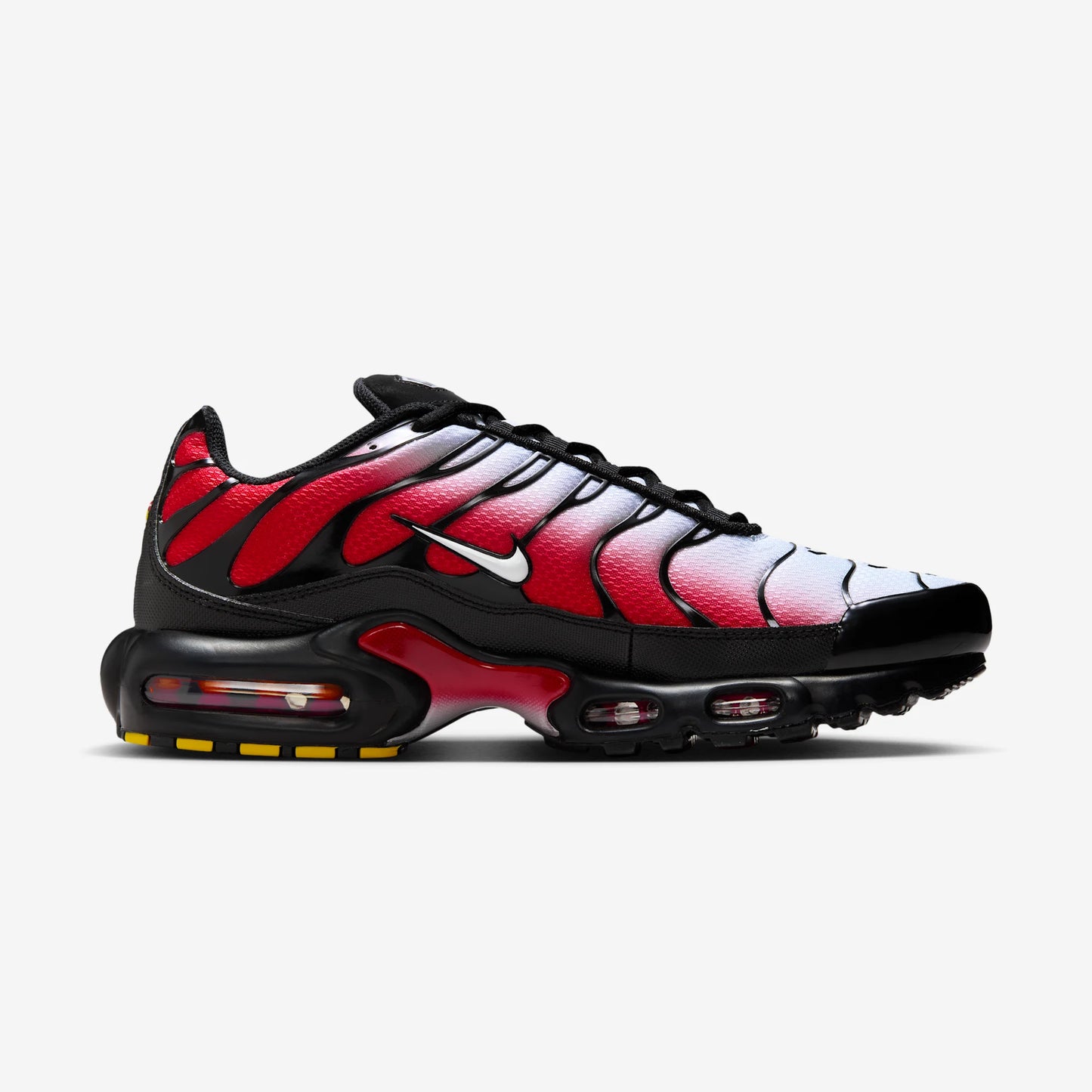 Nike Air Max Plus Pure Platinum University Red Black White