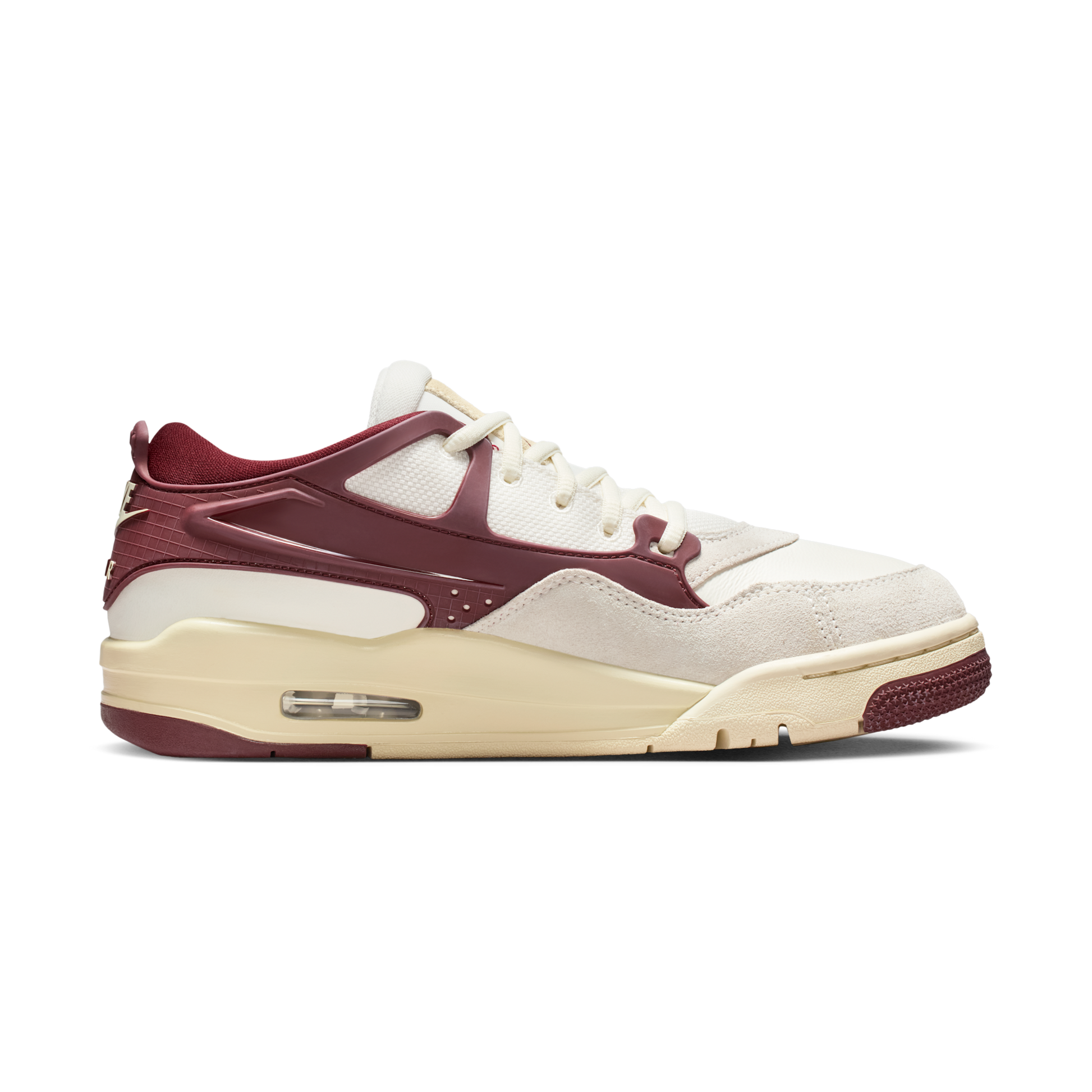 Jordan 4 RM Sail Dark Team Red Coconut Milk (Women's)