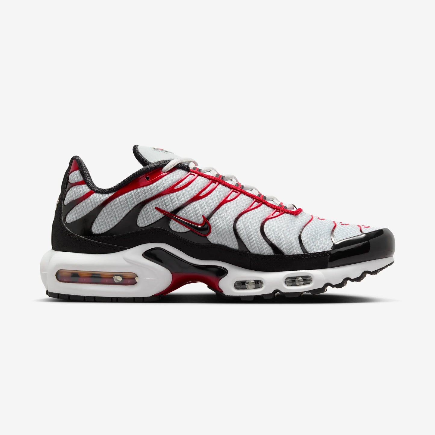 Nike Air Max Plus Pure Platinum Black University Red