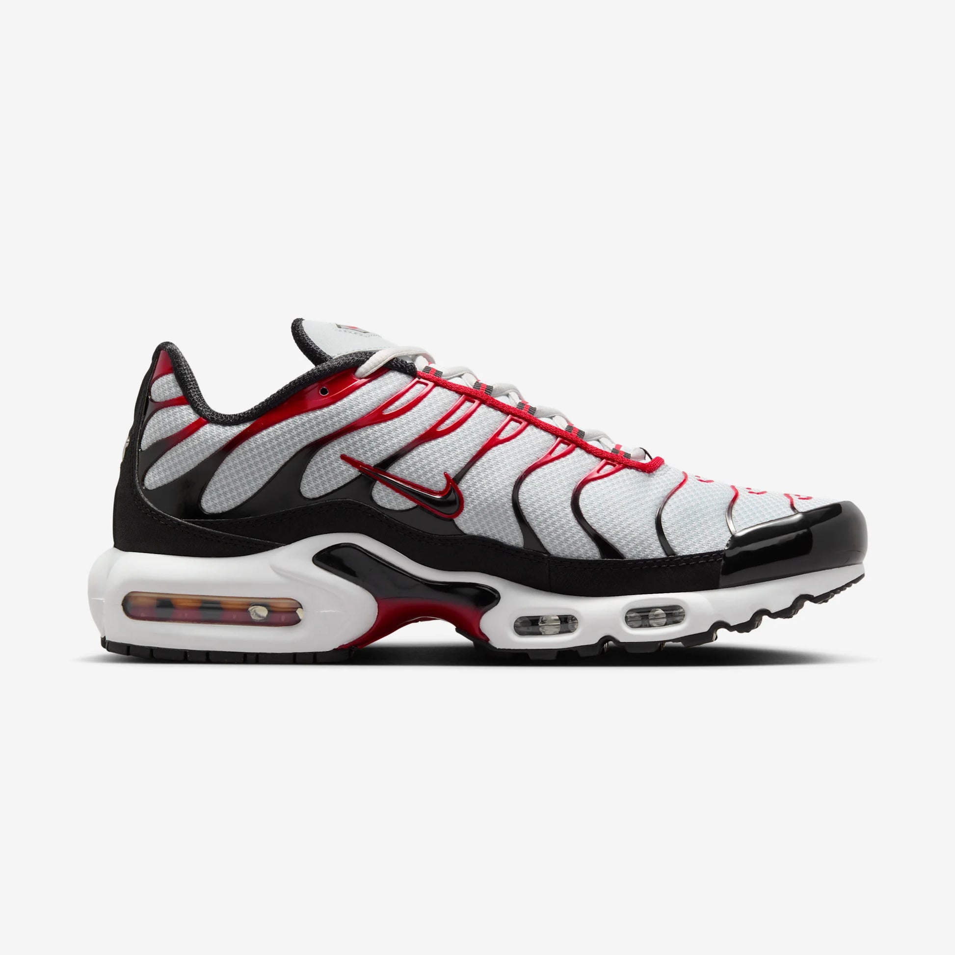 Nike Air Max Plus Pure Platinum Black University Red