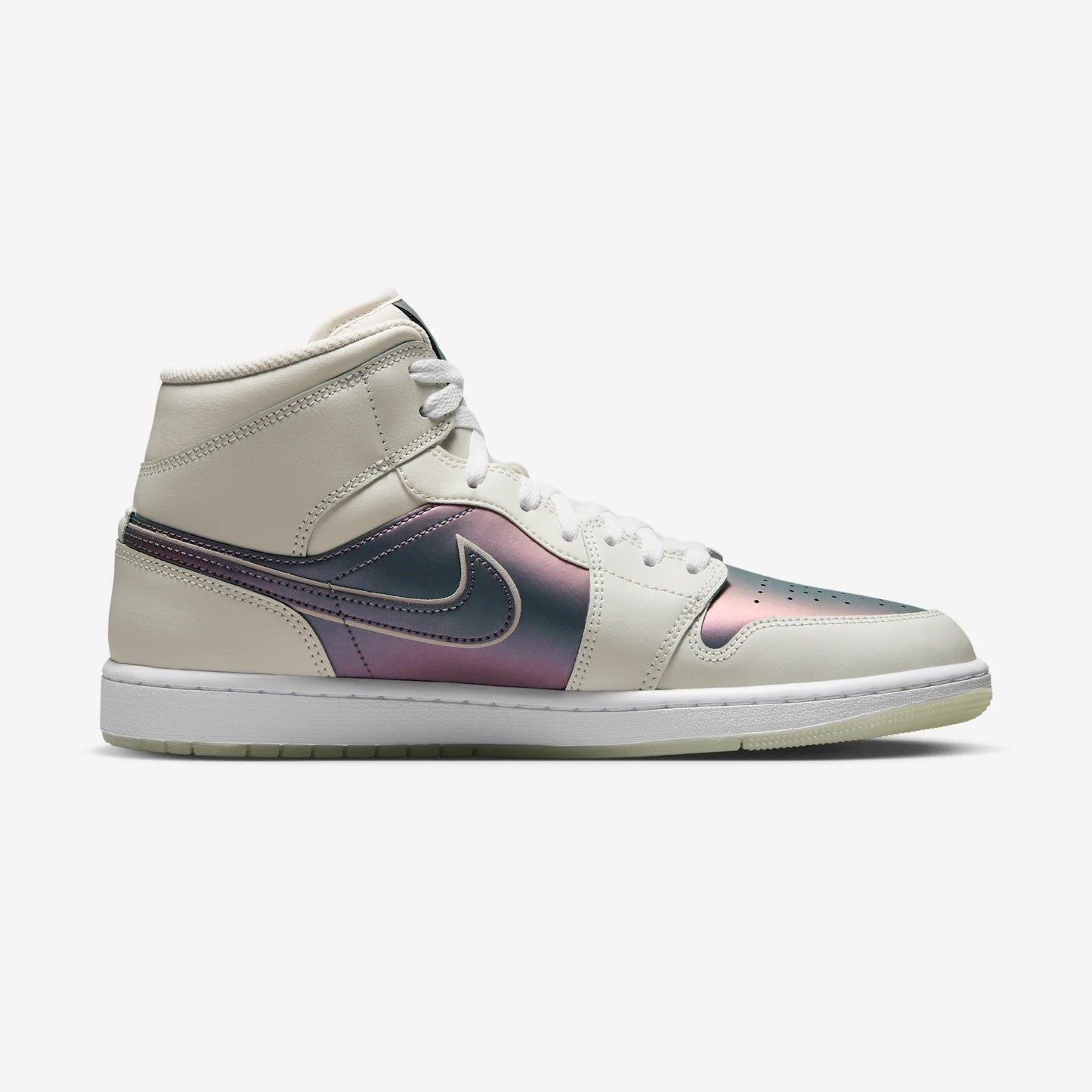 Jordan 1 Mid SE Phantom Iridescent