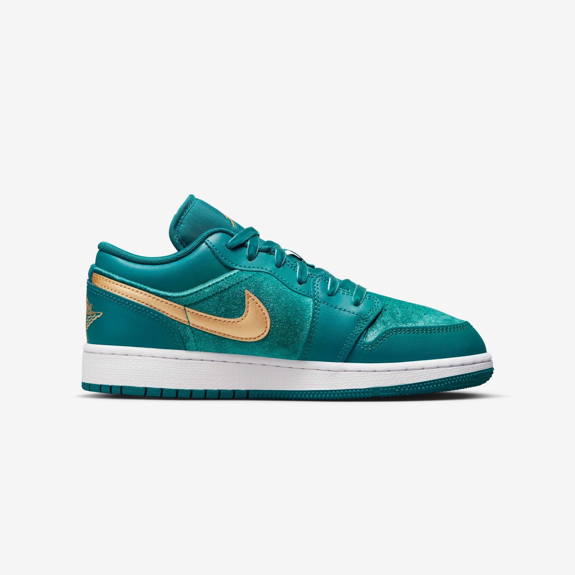 Jordan 1 Low SE Geode Teal Metallic Gold (GS)