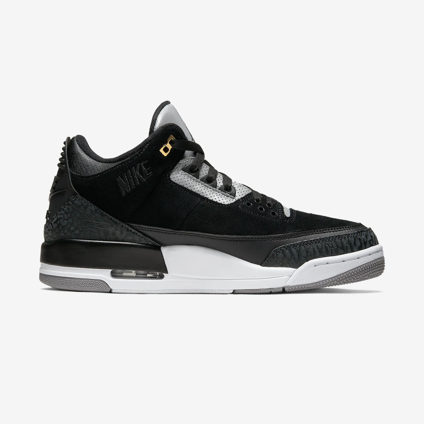 Jordan 3 Retro Tinker Black Cement Gold