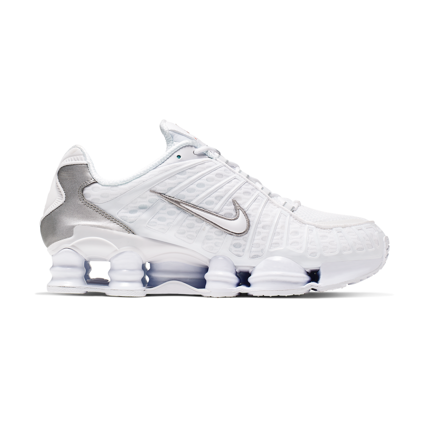 Nike Shox TL White Metallic Silver