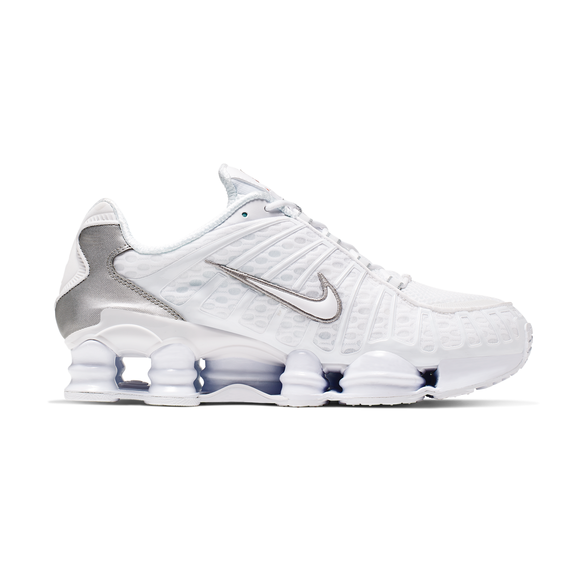 Nike Shox TL White Metallic Silver