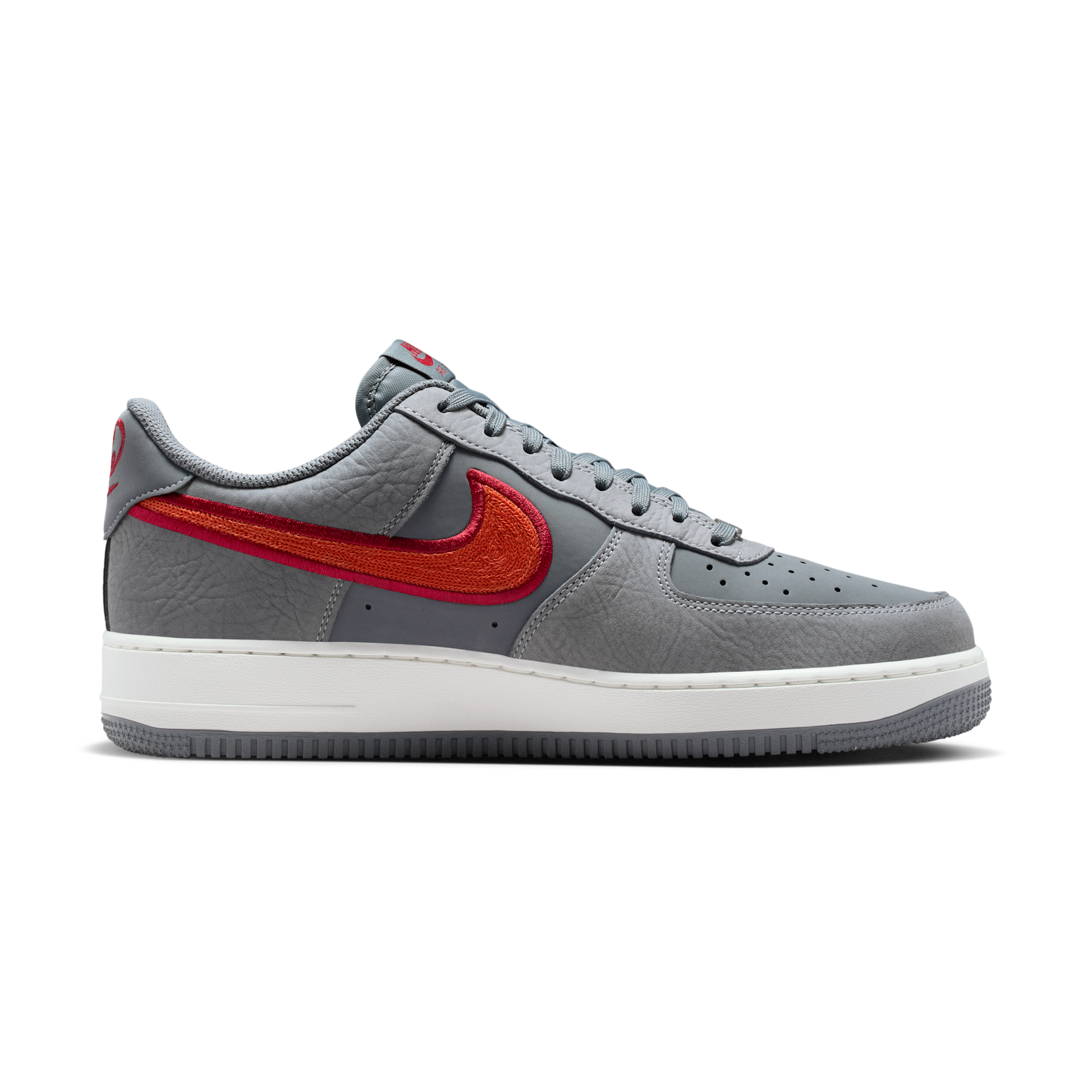 Nike Air Force 1 Low '07 LV8 Cool Grey Crimson Rust