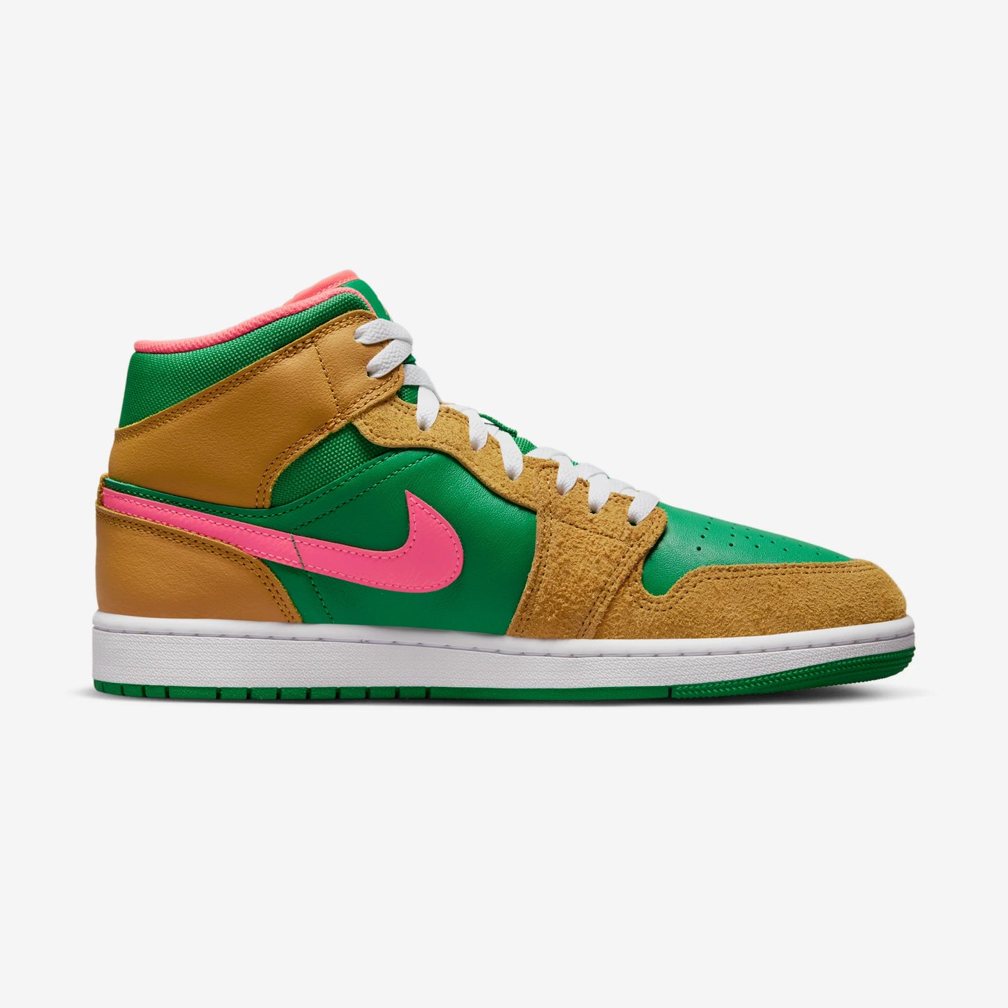 Jordan 1 Mid SE Wheat Watermelon
