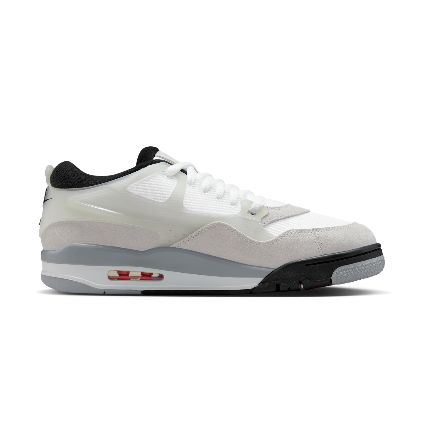 Jordan 4 RM White Light Smoke Grey Black