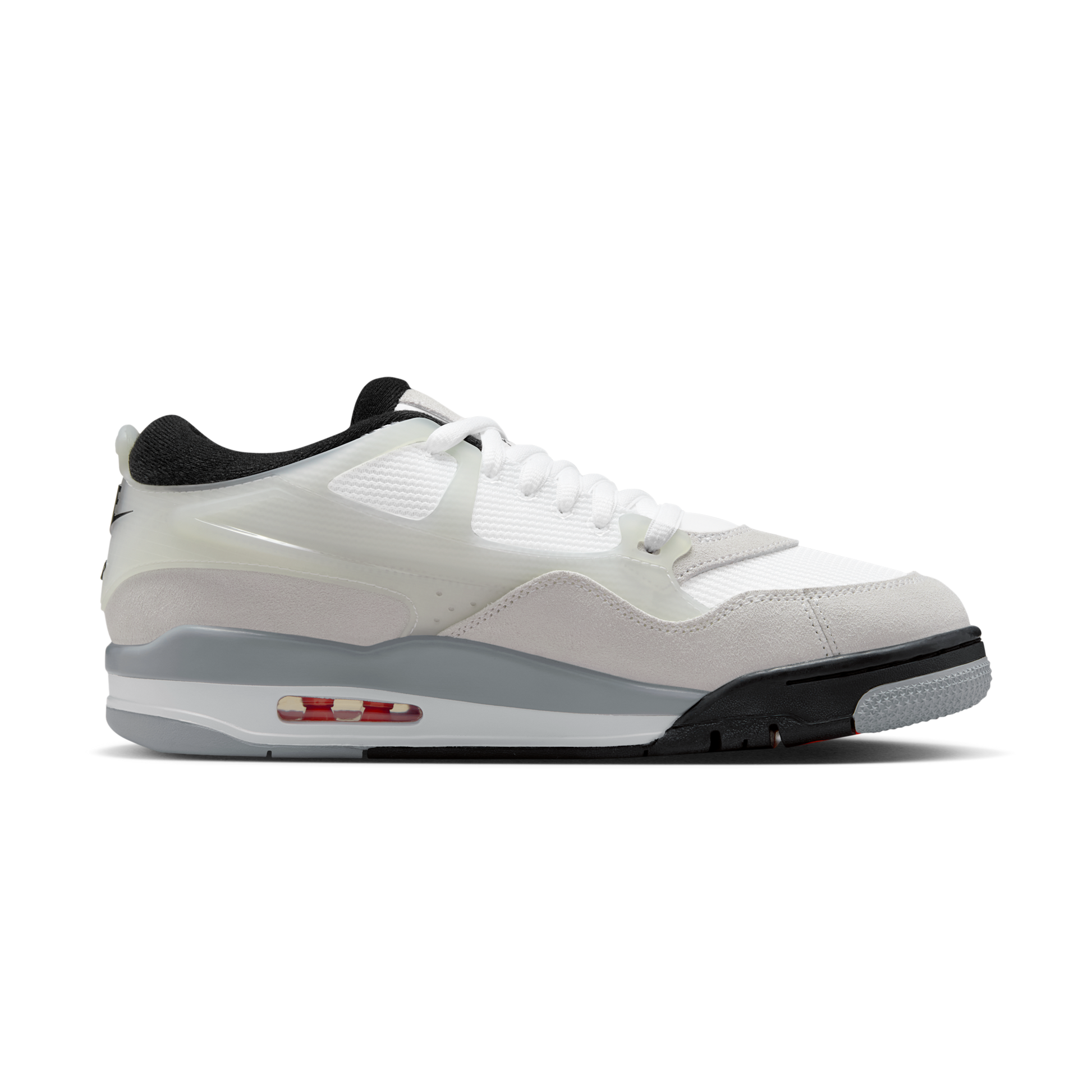 Jordan 4 RM White Light Smoke Grey Black