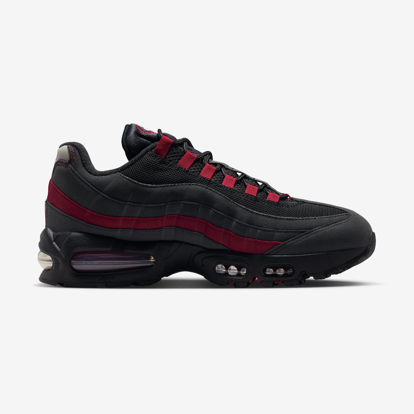 Nike Air Max 95 OG Big Bubble Black Crimson Grey
