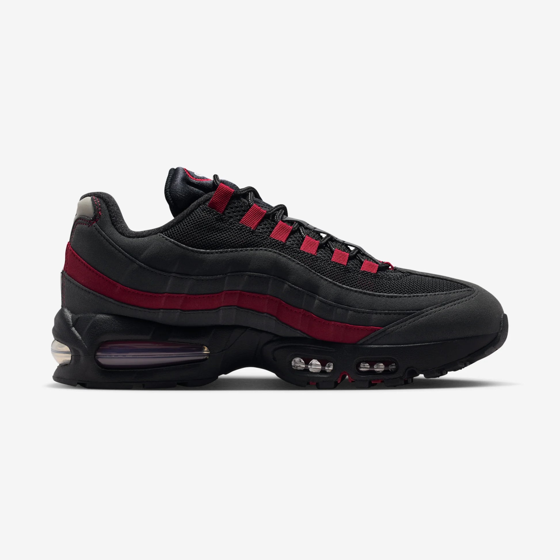 Nike Air Max 95 OG Big Bubble Black Crimson Grey