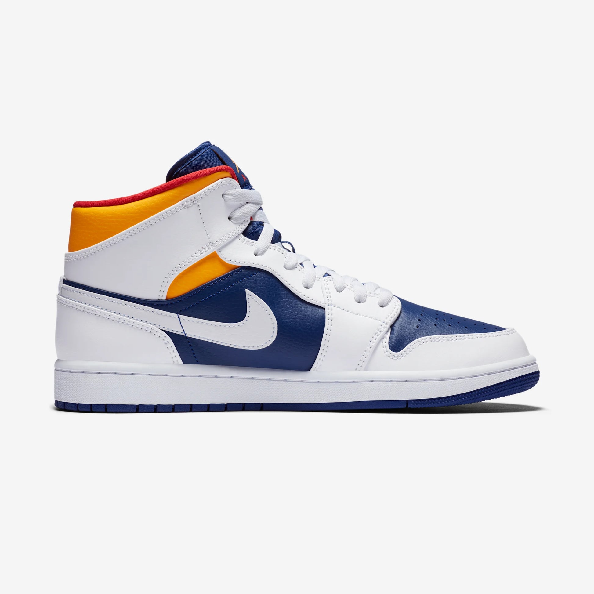 Jordan 1 Mid Royal Blue Laser Orange