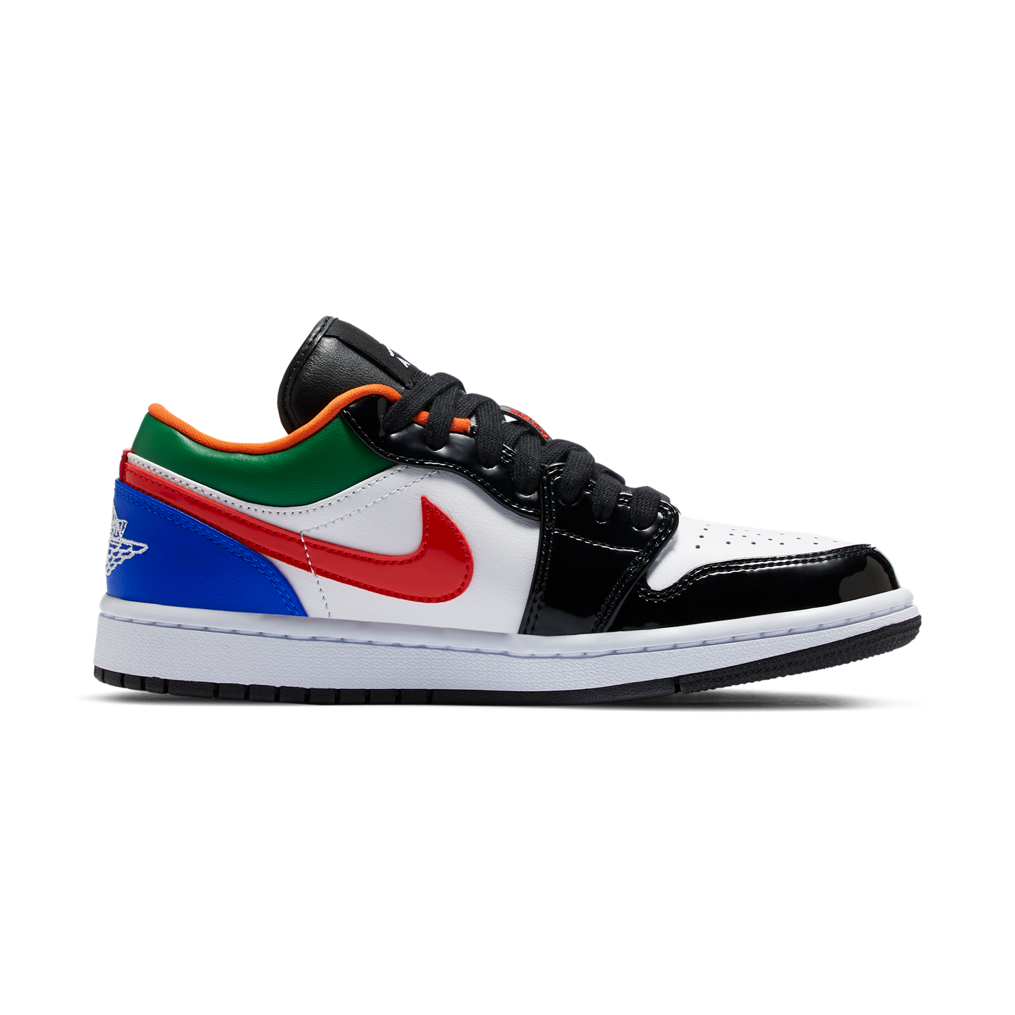 Jordan 1 Low Multi-Color Black Toe (Women's)