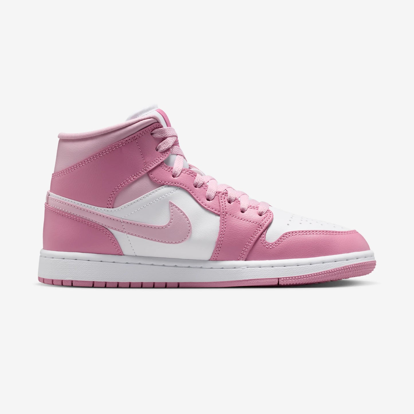 Jordan 1 Mid Elemental Pink Iced Carmine (Women's)