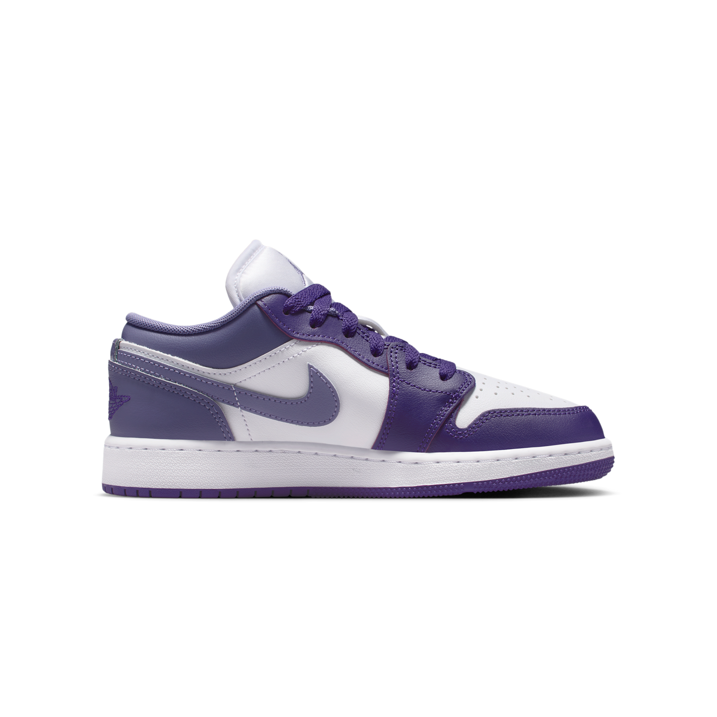 Jordan 1 Low Court Purple White Dusty Amethyst (GS)