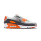 Nike Air Max 90 Summit White Safety Orange Dark Smoke Grey Smoke Grey