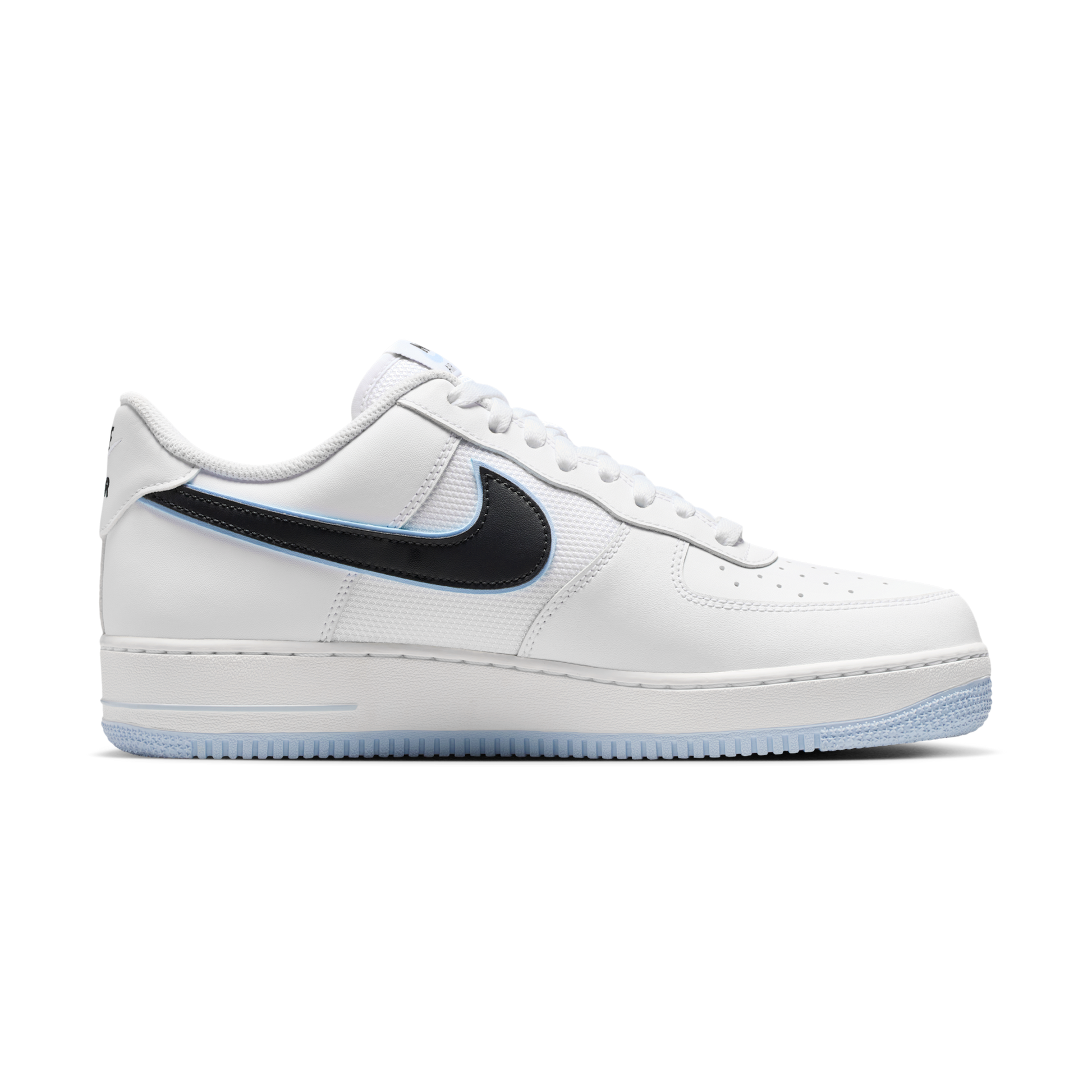 Nike Air Force 1 Low '07 White Black Hydrogen Blue