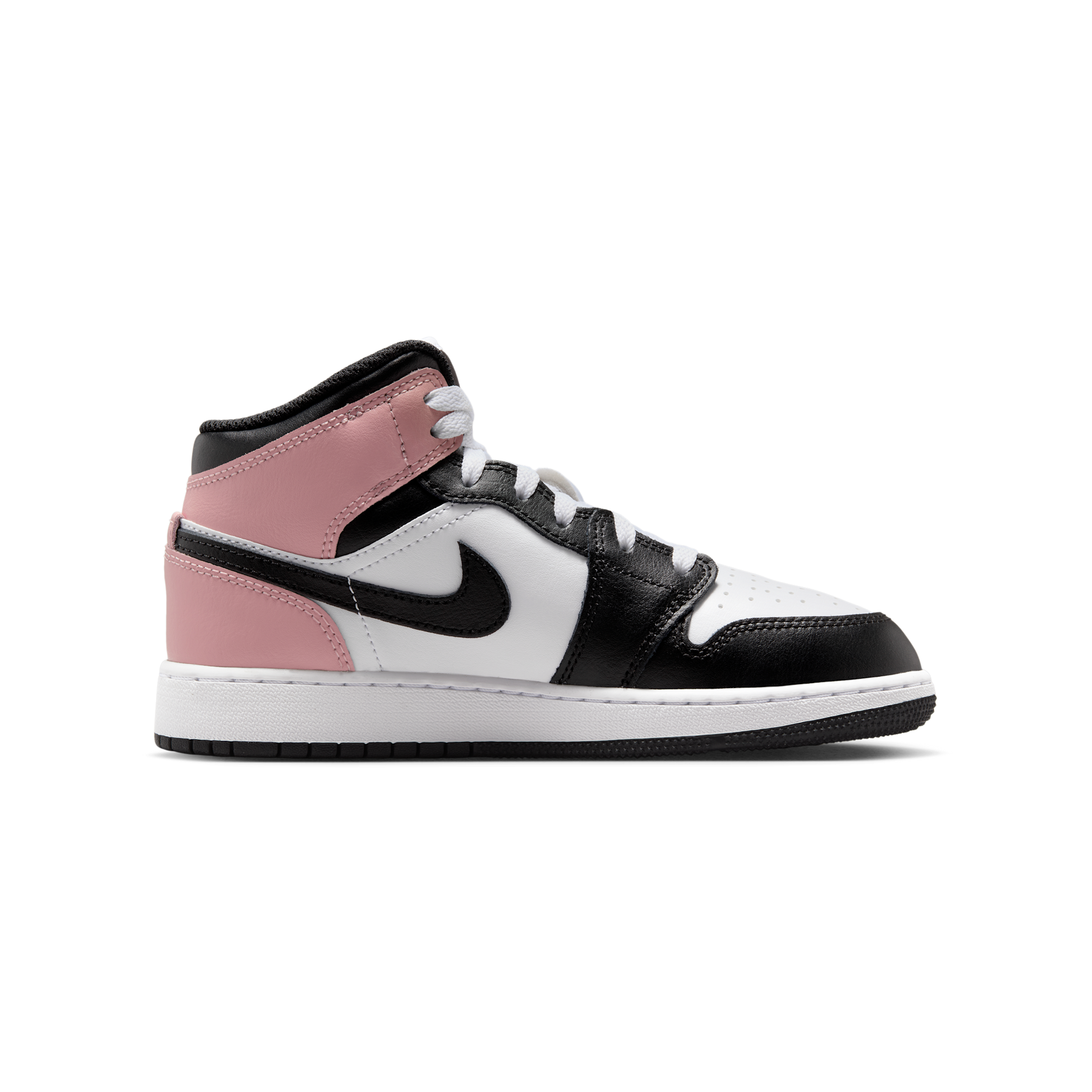 Jordan 1 Mid White Rust Pink Black