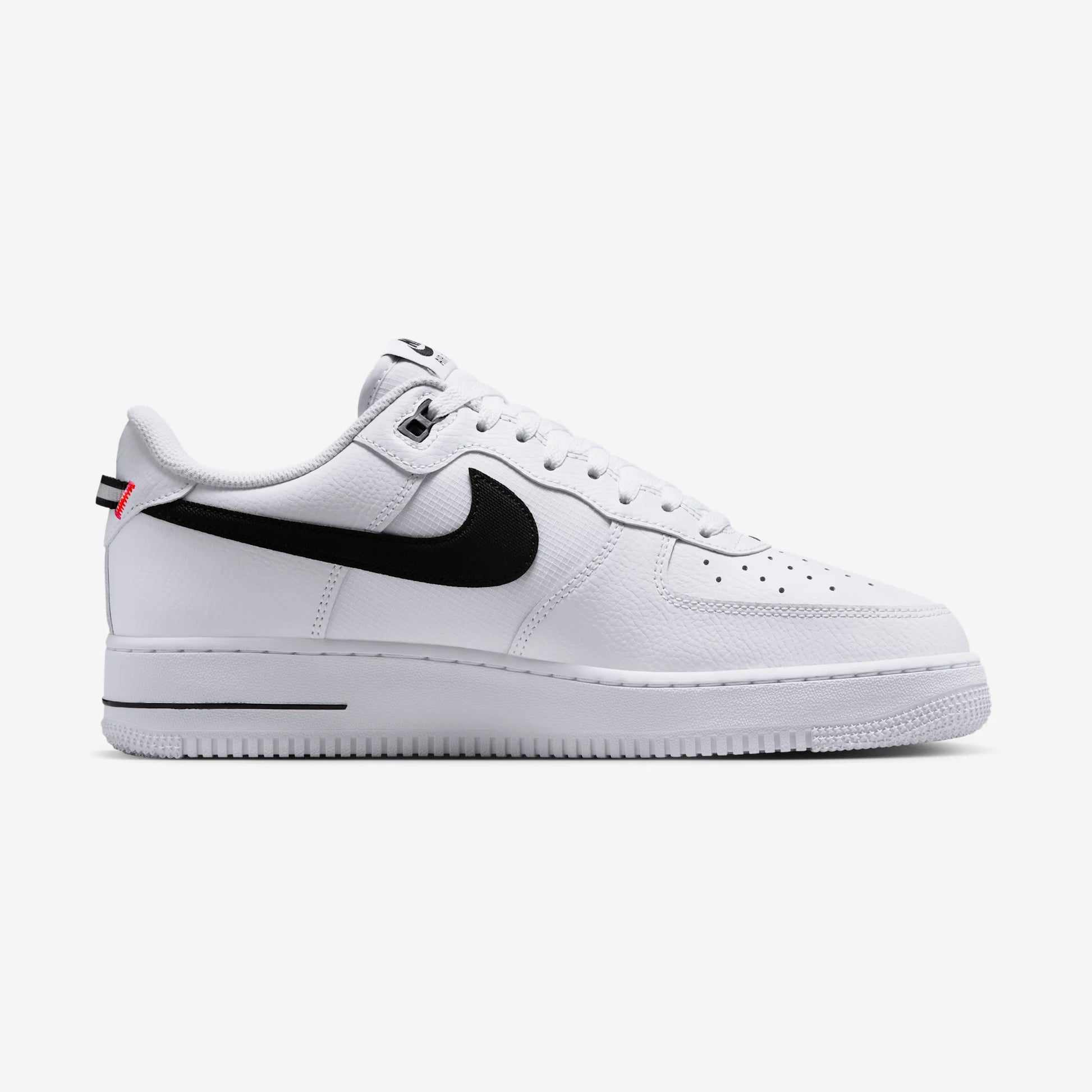 Nike Air Force 1 Low '07 LV8 White Black Bright Crimson