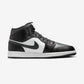 Jordan 1 Mid Off Noir Toe