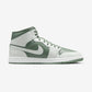 Jordan 1 Mid Summit White Vintage Lichen