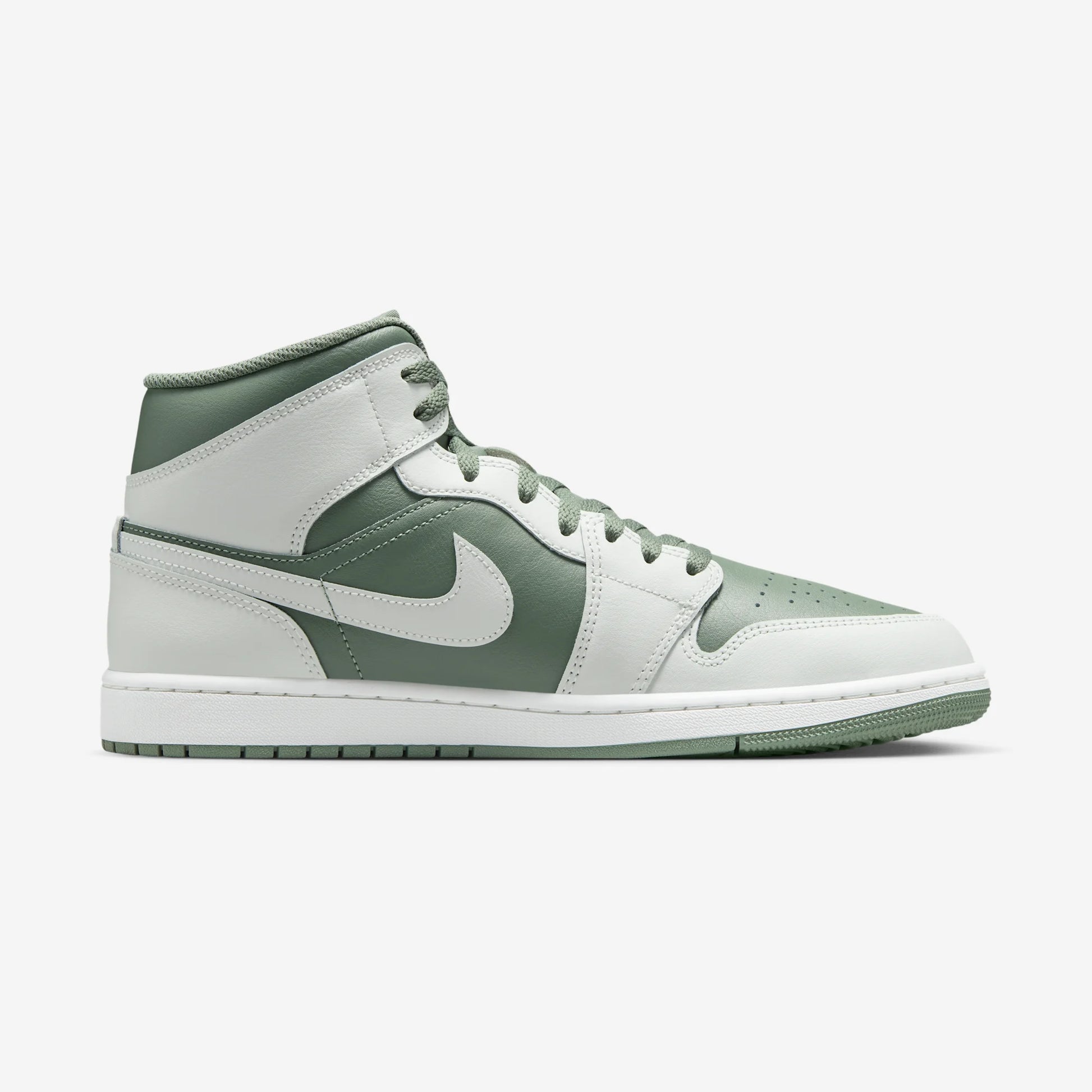 Jordan 1 Mid Summit White Vintage Lichen