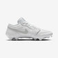 Jordan 1 Low TD Cleat White Grey Fog