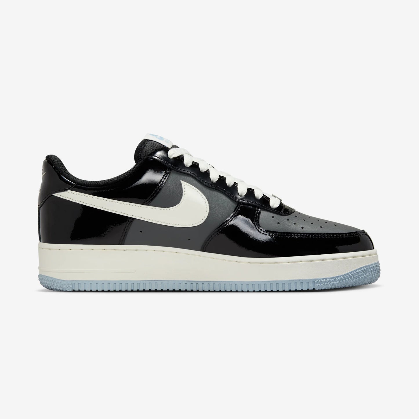 Nike Air Force 1 Low Black Iron Grey Patent