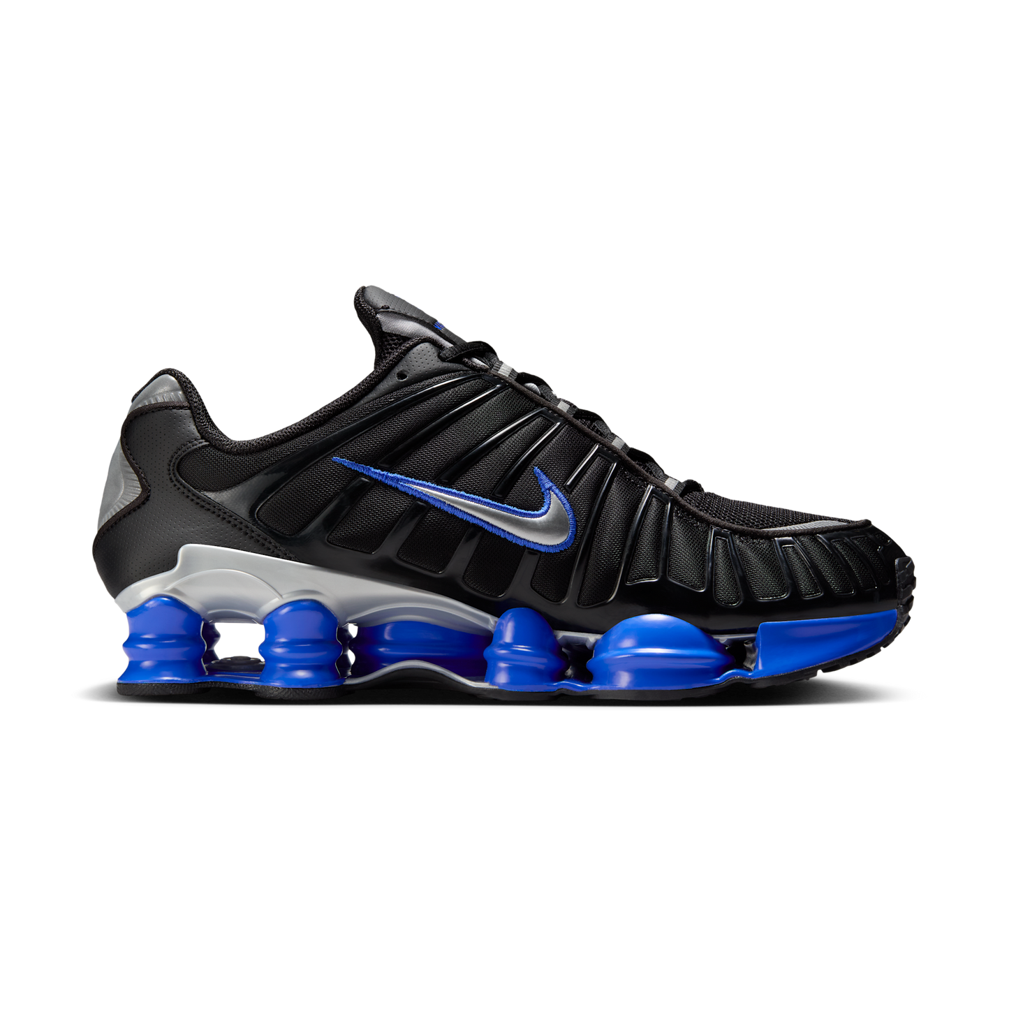Nike Shox TL Black Racer Blue Metallic Silver