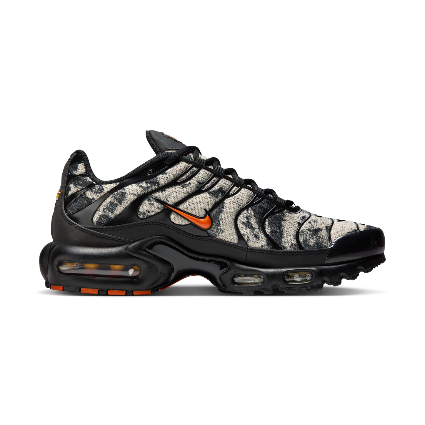 Nike Air Max Plus Camo Black Safety Orange