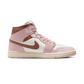 Jordan 1 Mid Pink Oxford Brown (Women's)