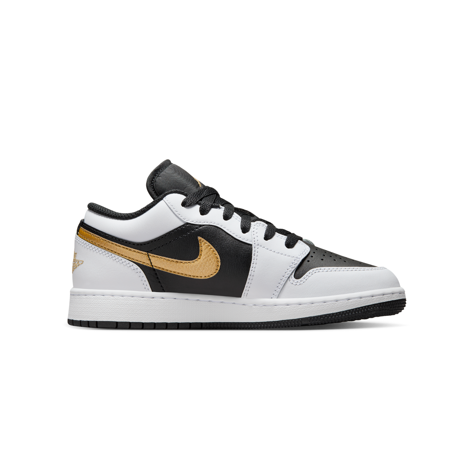 Jordan 1 Low Gold Swoosh (GS)