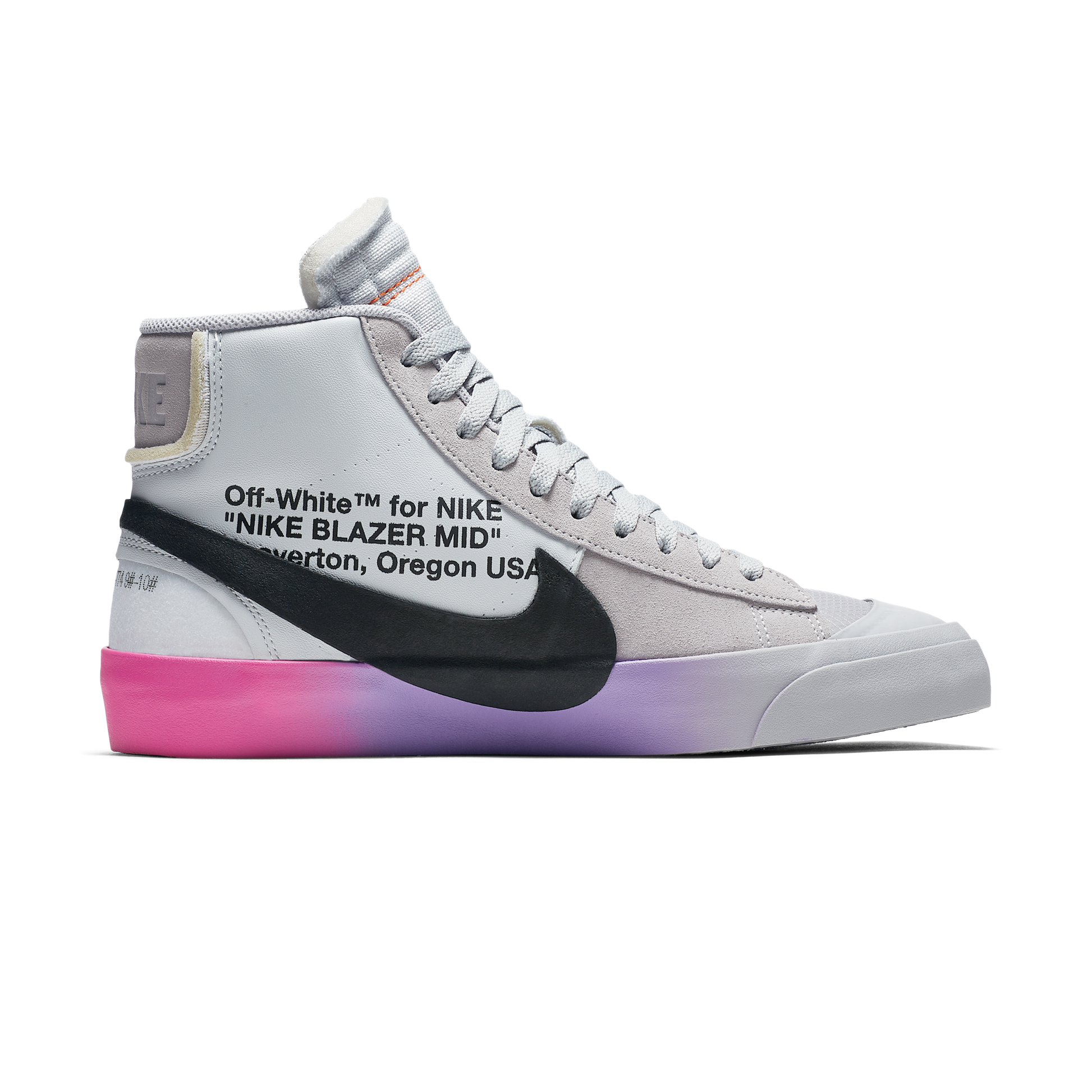 Nike Blazer Mid Off-White Wolf Grey Serena Queen