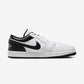 Jordan 1 Low White Black
