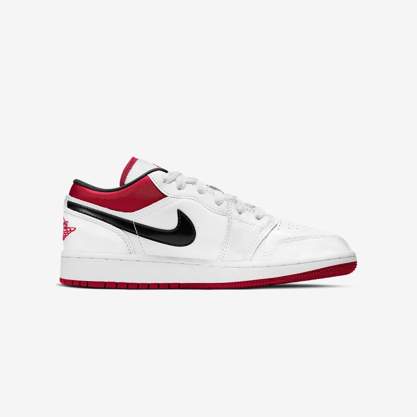 Jordan 1 Low White Gym Red (GS)