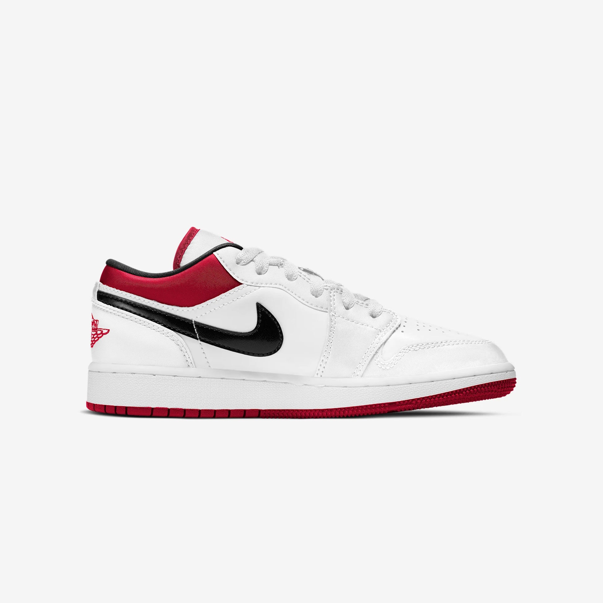 Jordan 1 Low White Gym Red (GS)