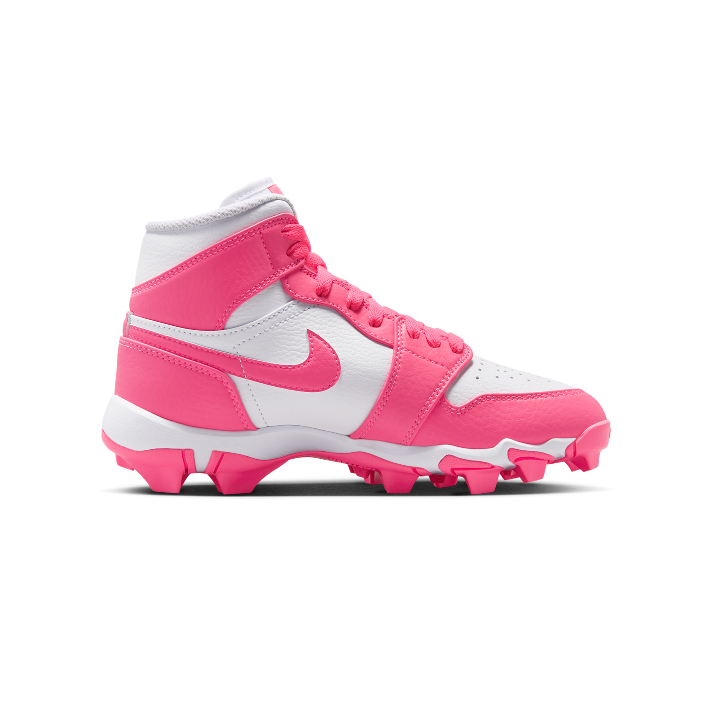 Jordan 1 Mid Cleat White Digital Pink (GS)