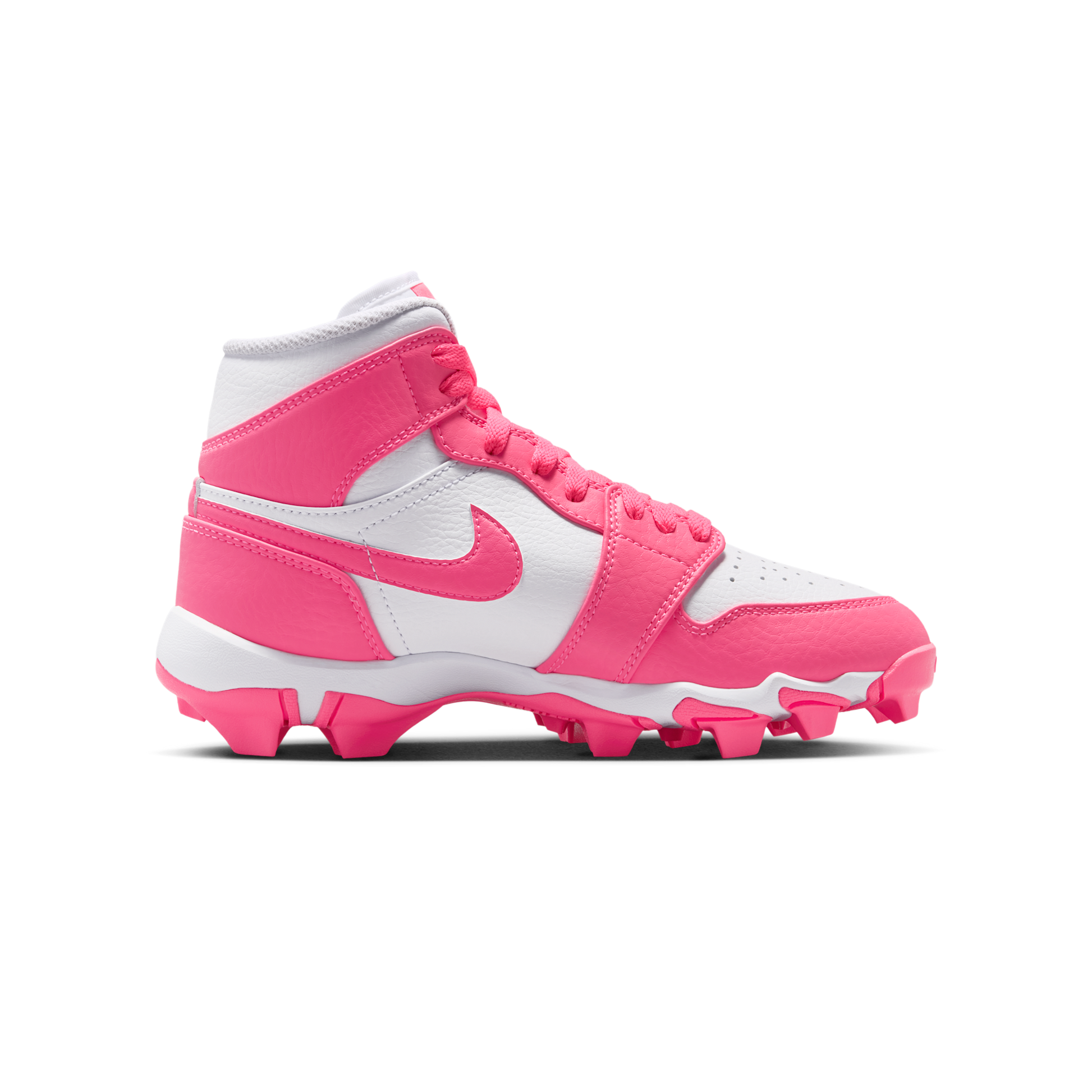 Jordan 1 Mid Cleat White Digital Pink (GS)