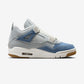 Jordan 4 Retro TEX Denim Worn Blue (Women's)