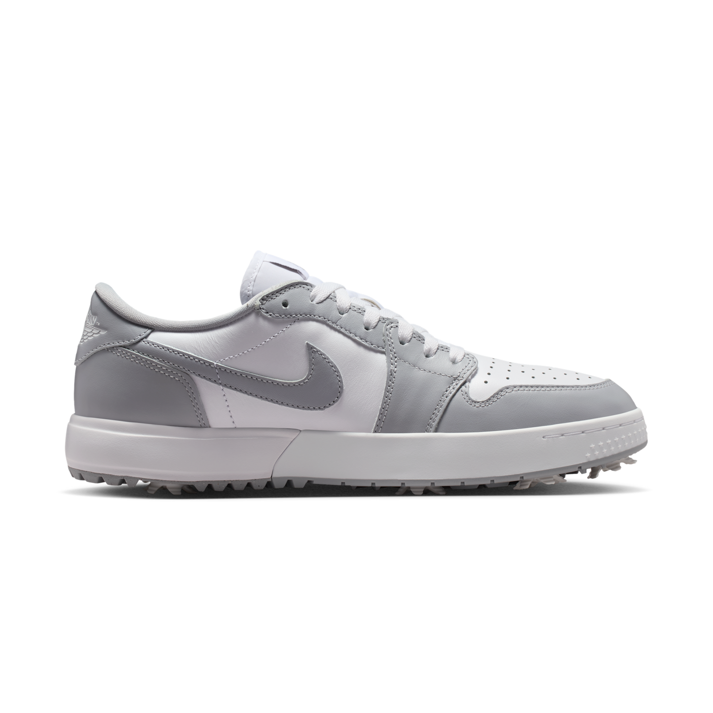 Jordan 1 Low Golf Spiked Wolf Grey White