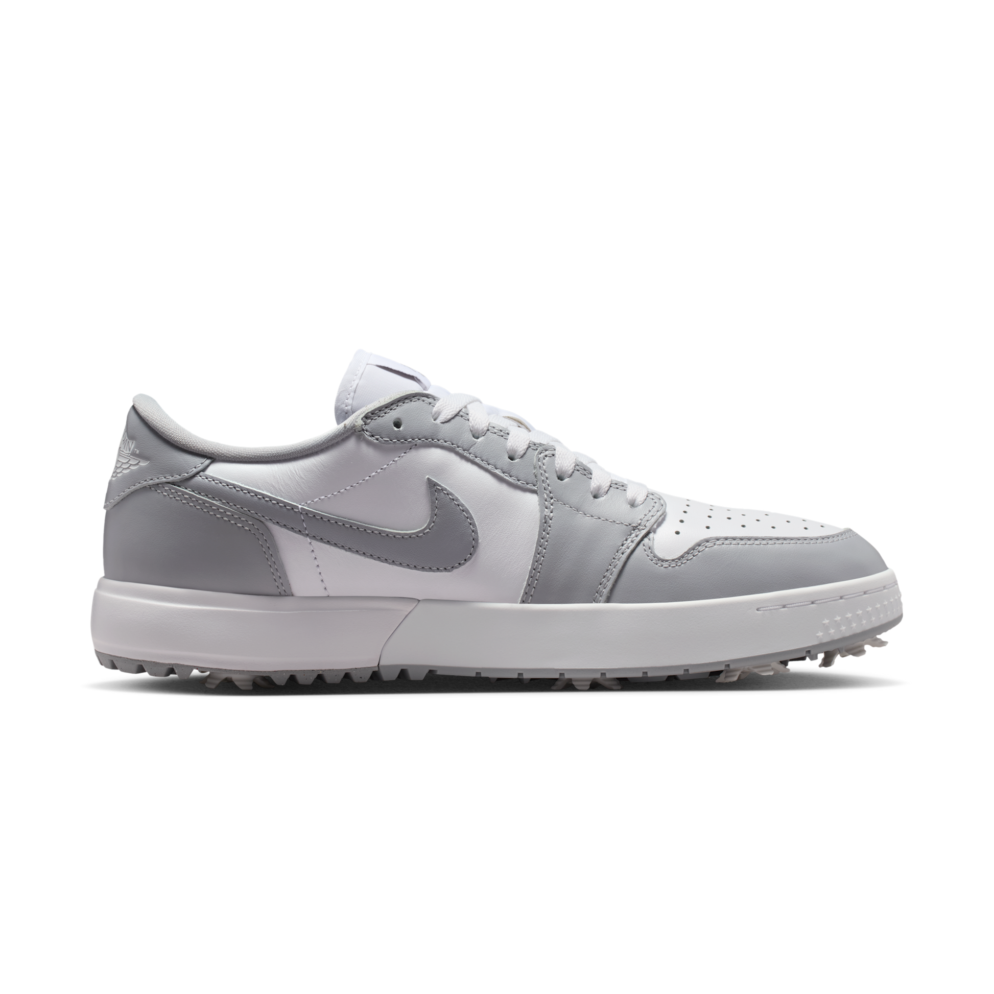 Jordan 1 Low Golf Spiked Wolf Grey White