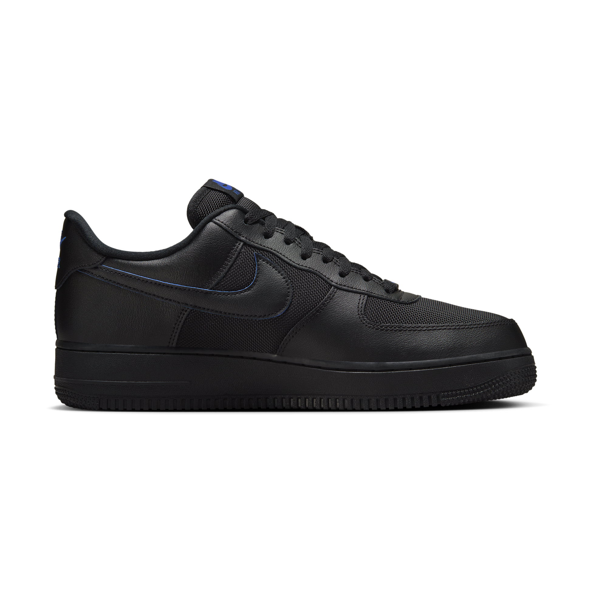 Nike Air Force 1 Low '07 Black Astronomy Blue