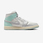Jordan 1 Mid Football Grey Igloo (Women's)