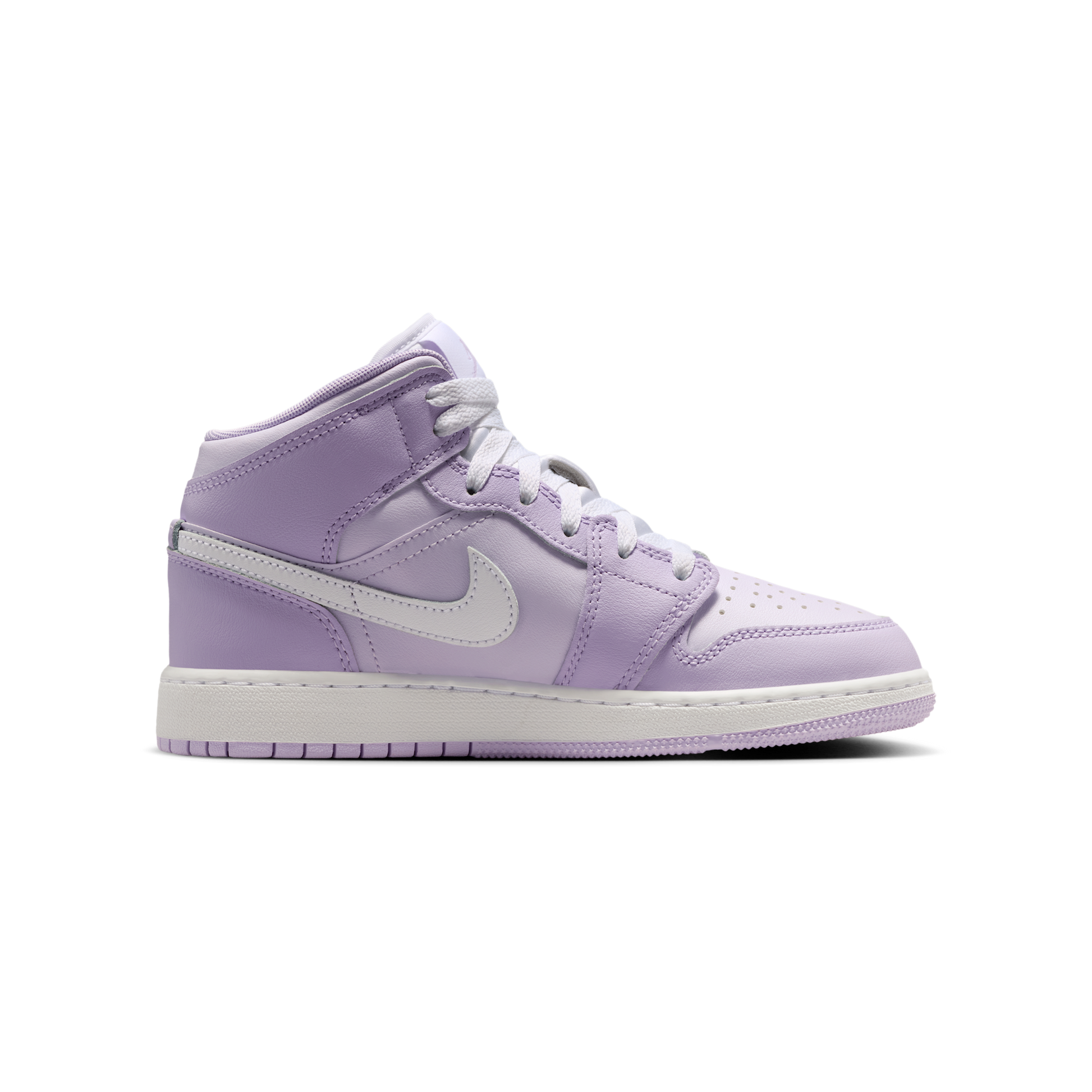 Jordan 1 Mid Violet Mist Barely Grape (GS)
