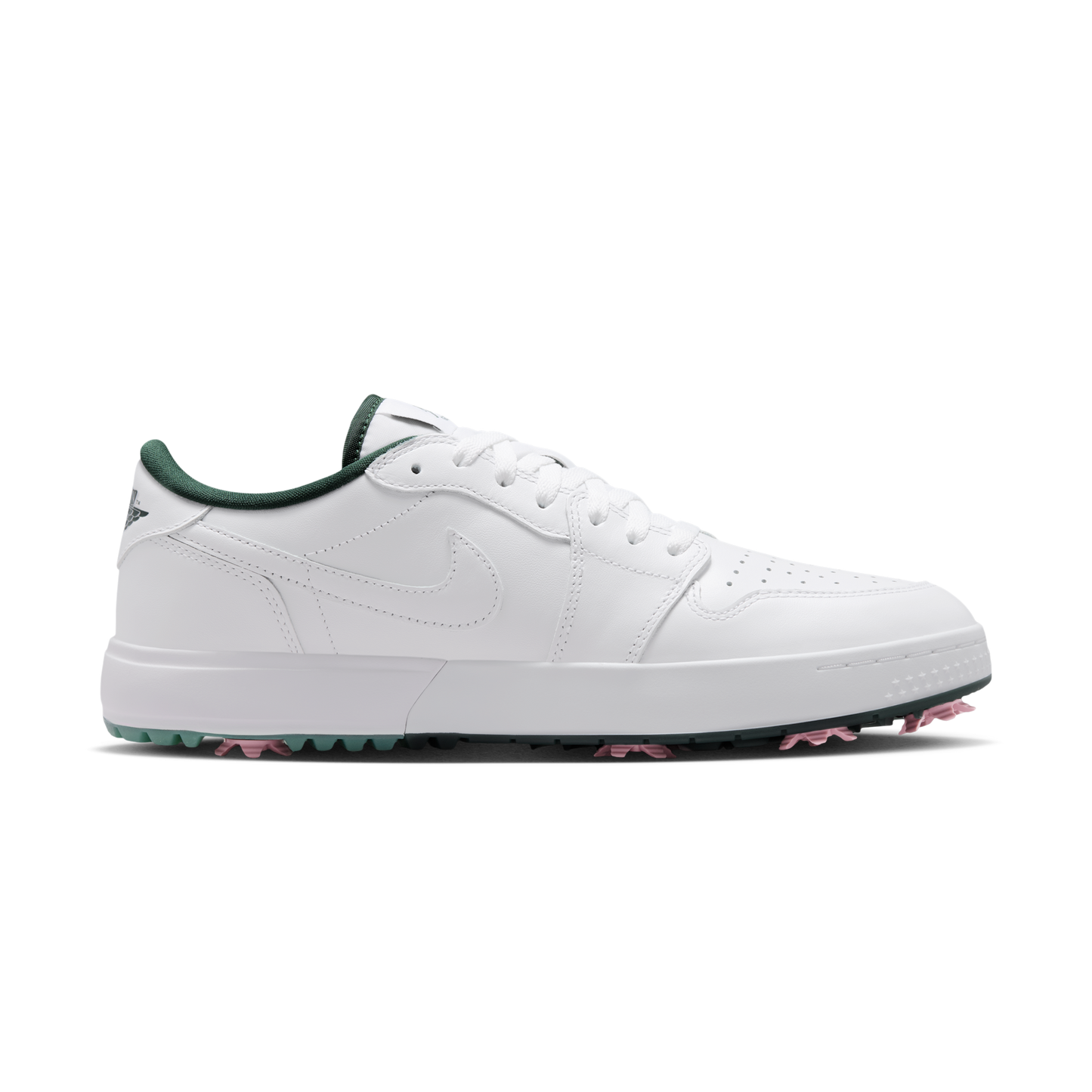 Jordan 1 Low Golf Spiked White Fir Elemental Pink