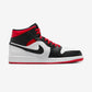 Jordan 1 Mid Gym Red Black Toe